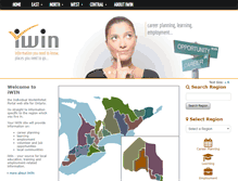 Tablet Screenshot of iwin.on.ca