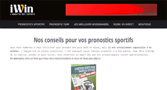 Desktop Screenshot of iwin.fr
