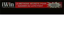 Tablet Screenshot of iwin.fr